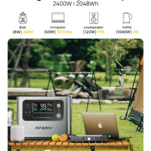 AFERIY P210 Tragbare Power Station 2400W 2048Wh – Bild 31