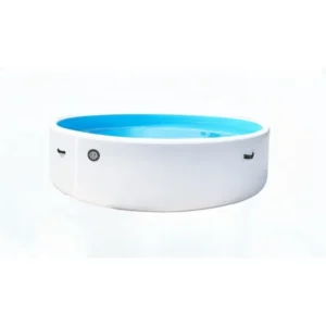 300x100 cm runder aufblasbarer Pool aus Monofilamentmaterial, Outdoor-Familienpool, ideal für sommerlichen Wasserspaß im Garten – Bild 7