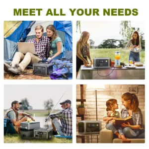 ALLPOWERS R600 tragbares Kraftwerk mit Solarpanel (optional), 299 Wh 600 W LiFePO4-Akku für Zuhause-Backup, Outdoor, Camping, Wohnmobil – Bild 3