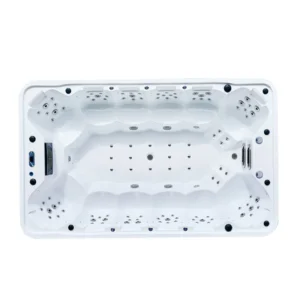Acryl Außenbad Massage Surfbad beheiztes integriertes Schwimmbad Villa SPA Whirlpool Smart Spa – Bild 3