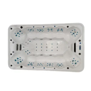 Acryl Außenbad Massage Surfbad beheiztes integriertes Schwimmbad Villa SPA Whirlpool Smart Spa – Bild 5