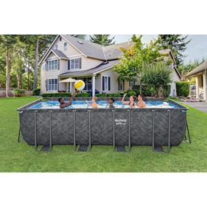 BESTWAY Aufstellpool-Set - APX 365 - 549 x 274 x 132 cm - Rechteckig (Sandfilter, 250g Polysphere) + Skimmer – Bild 2