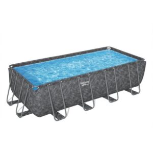 BESTWAY APX 365 Aufstell-Pool-Set - 549 x 274 x 132 cm - Rechteckig (Sandfilter, 250 g Polysphäre, Leiter, Abdeckplane) – Bild 3