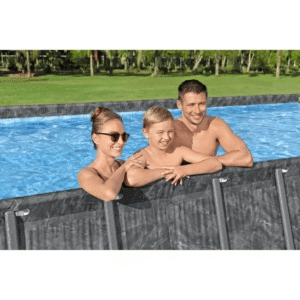 BESTWAY - APX 365™ Aufstell-Pool-Set - 732 x 366 x 132 cm - Rechteckig (Sandfilter, 250 g Polysphere) + Skimmer – Bild 5