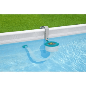 BESTWAY APX 365™ Aufstell-Pool-Set – 549 x 132 cm – Rund (Sandfilter, 250g Polysphere, Leiter) + Skimmer – Bild 3