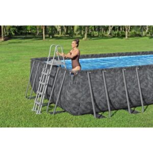 BESTWAY APX 365™ Stahlrohr-Aufstellpool-Set - 732 x 366 x 132 cm - Rechteckig – Bild 5