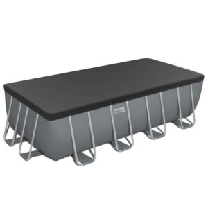 BESTWAY Steel Pro Max™ Aufstellpool-Set - 488 x 244 x 122 cm - Rechteckig (Sandfilter, Leiter, Abdeckung) – Bild 7