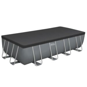 BESTWAY Steel Pro Max Aufstellpool-Set - 549 x 274 x 122 cm - Rechteckig (Sandfilter, Leiter, Abdeckplane) – Bild 8