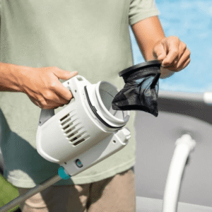 INTEX PureSpa Chevron Aufblasbarer Whirlpool 6 Personen Quadratisch + ZR100 Pool- und Spa-Reiniger – Bild 6