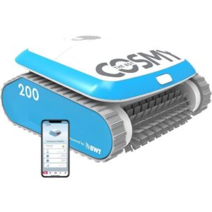 BWT Poolroboter COSMY 200 - mit App-Steuerung - 16 m Kabel - Reinigung Boden, Wände und Wasserlinie bis 10 m – Bild 1