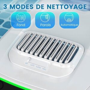 AIRROBO PC10 Akku-Poolroboter - Wände und Wasserlinie - 120 Min & 170m² Laufzeit - Hohe Saugkraft – Bild 4