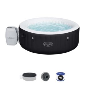 BESTWAY Lay-Z-Spa Miami Aufblasbarer Whirlpool Rund 2-4 Personen - 180x66 cm - 120 AirJets – Bild 1