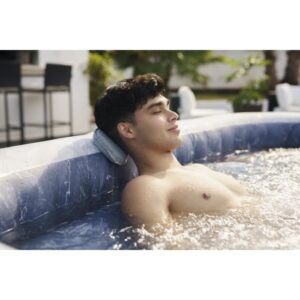 BESTWAY Lay-Z-Spa San Francisco Aufblasbarer Whirlpool - HydroJet Pro - 230 x 230 x 71 cm - 5-7 Personen - Quadratisch – Bild 8