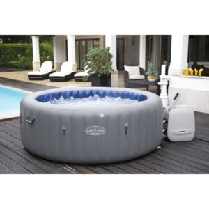 BESTWAY Lay-Z-Spa Santorini Aufblasbarer Whirlpool - 5-7 Personen - Rund - mit ColorJet LED – Bild 2