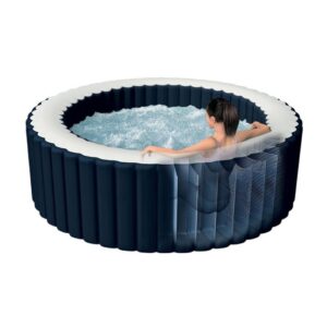 INTEX Aufblasbarer Whirlpool Blue Navy 196x196x71 cm - 4 Personen - Quadratisch - 28430NP – Bild 2