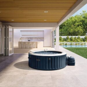 INTEX Aufblasbarer Whirlpool Blue Navy 196x196x71 cm - 4 Personen - Quadratisch - 28430NP – Bild 3