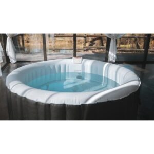 SUNSPA AF01 Aufblasbarer Whirlpool 208x65 cm - 6 Personen - Rund - Mit Filter, Vorhängeschloss, Bodenmatte und Abdeckung – Bild 2
